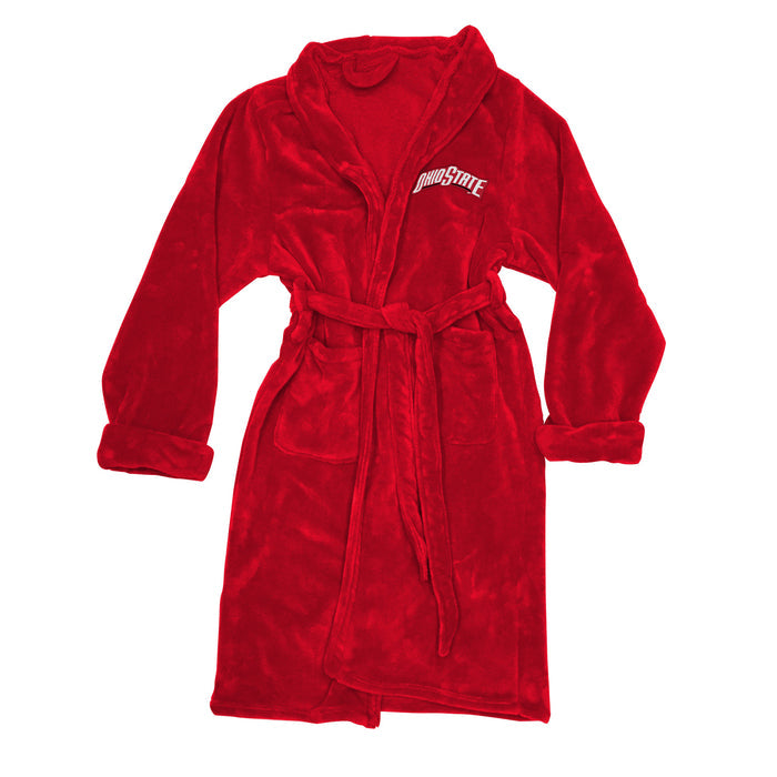 Northwest NCAA Men's Ohio State Buckeyes Silk Touch Bath Robe, 26" x 47"