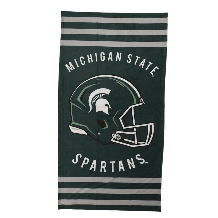 Northwest NCAA Michigan State Spartans "Stripes" Beach Towel, 30" x 60"