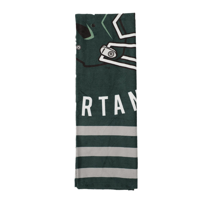 Northwest NCAA Michigan State Spartans "Stripes" Beach Towel, 30" x 60"
