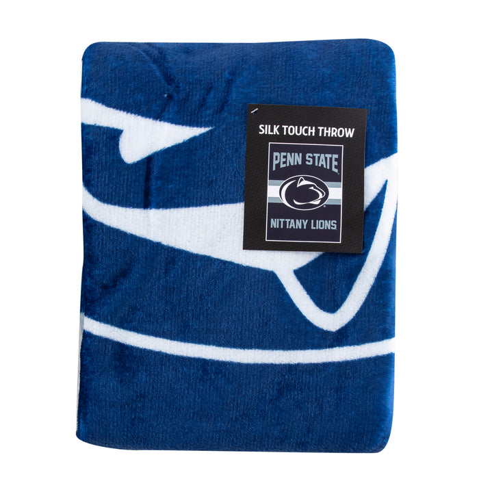 Northwest NCAA Penn State Nittany Lions Singular Silk Touch Throw Blanket, 45" x 60"