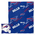 Northwest NFL Buffalo Bills Slashed Pillow and Throw Blanket Set