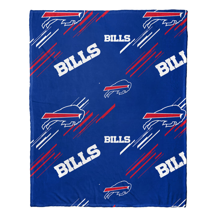 Northwest NFL Buffalo Bills Slashed Pillow and Throw Blanket Set