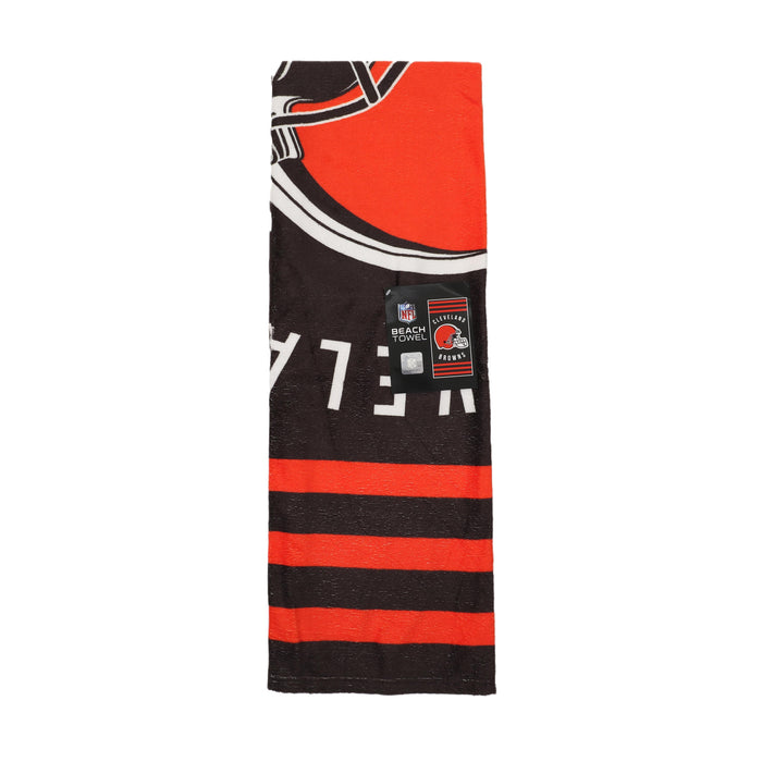 Northwest NFL Cleveland Browns "Stripes" Beach Towel, 30" x 60"