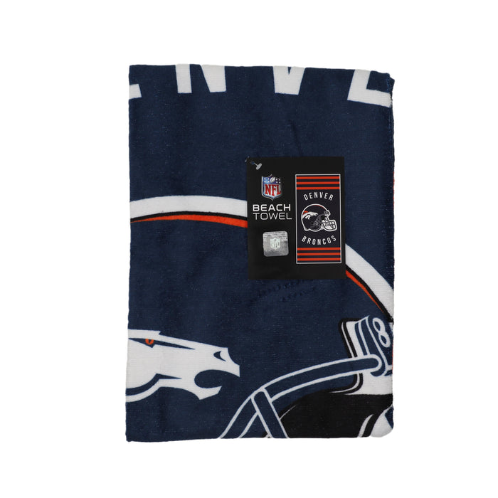 Northwest NFL Denver Broncos "Stripes" Beach Towel, 30" x 60"