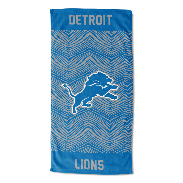 Northwest NFL Detroit Lions State Line Beach Towel, 30x60