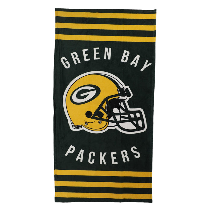 Northwest NFL Green Bay Packers "Stripes" Beach Towel, 30" x 60"