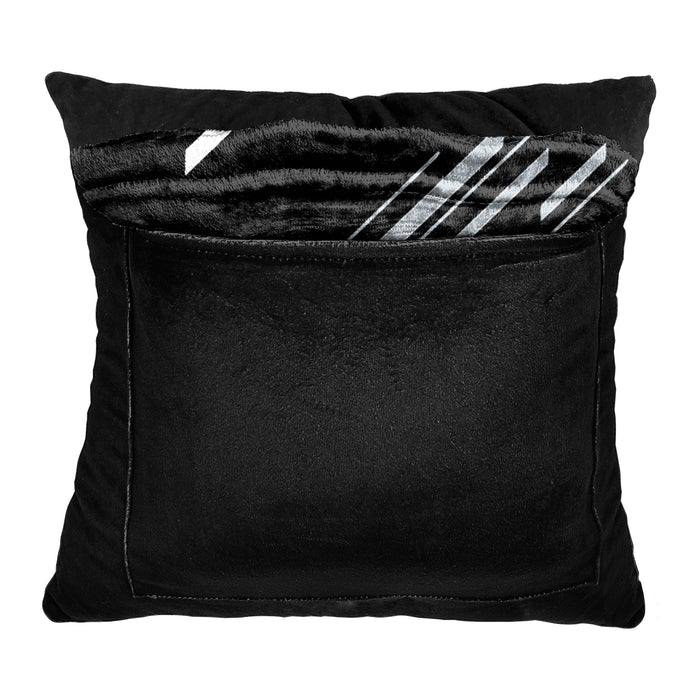 Northwest NFL Las Vegas Raiders Slashed Pillow and Throw Blanket Set