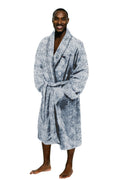 Northwest NFL Men's New England Patriots Soft Sherpa Lounge Bathrobe, OSFM