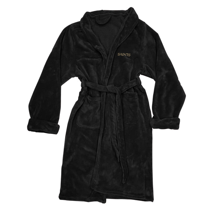 Northwest NFL Men's New Orleans Saints Silk Touch Bath Robe, 26" x 47"