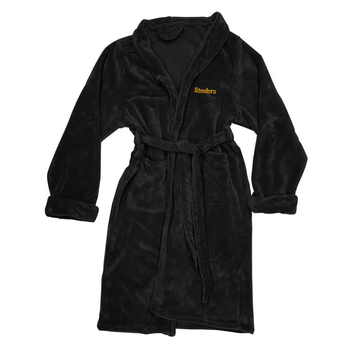 Northwest NFL Men's Pittsburgh Steelers Silk Touch Bath Robe, 26" x 47"