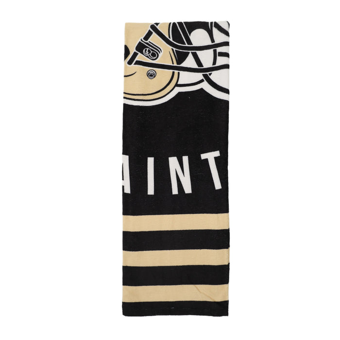 Northwest NFL New Orleans Saints "Stripes" Beach Towel, 30" x 60"