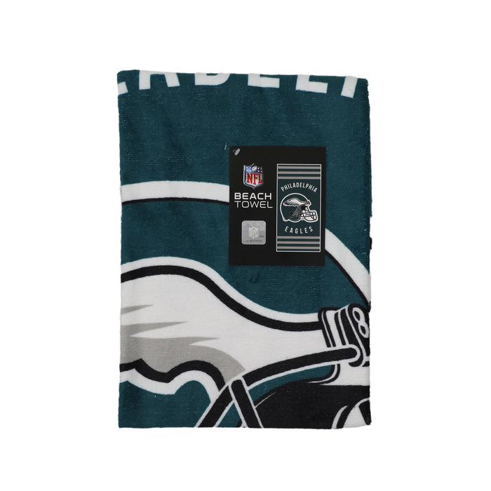 Northwest NFL Philadelphia Eagles "Stripes" Beach Towel, 30" x 60"