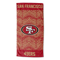 Northwest NFL San Francisco 49ers State Line Beach Towel, 30x60