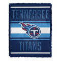 Northwest NFL Tennessee Titans Nose Tackle Woven Jacquard Throw Blanket