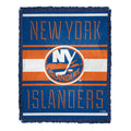 Northwest NHL New York Islanders Nose Tackle Woven Jacquard Throw Blanket