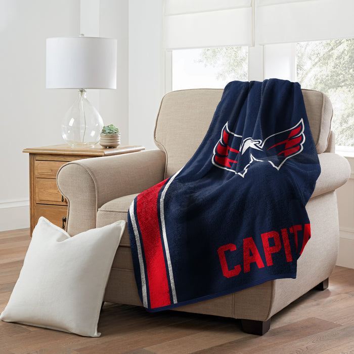 Northwest NHL Washington Capitals Sherpa Throw Blanket