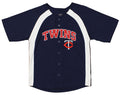 Outerstuff MLB Youth Boys Minnesota Twins Team Baseball Jersey, Navy