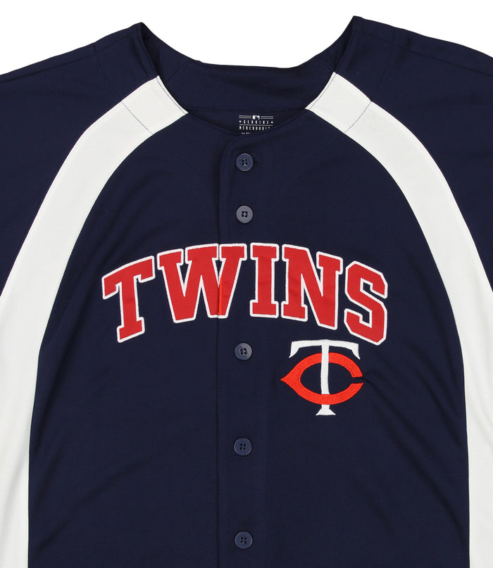Outerstuff MLB Youth Boys Minnesota Twins Team Baseball Jersey, Navy