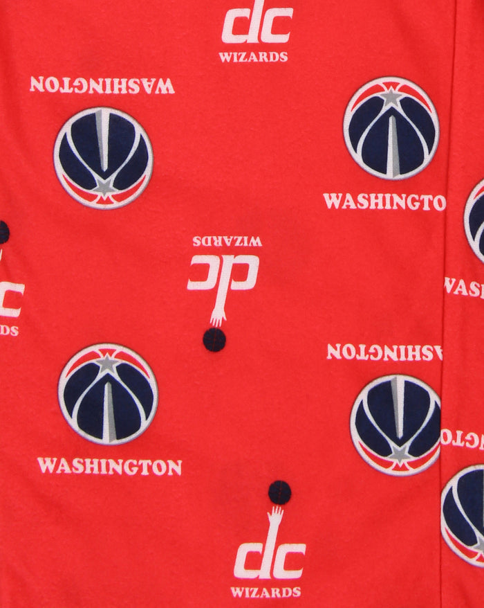 Outerstuff NBA Boys Youth (4-16) Washington Wizards All-Over Print Lounge Pant, Red