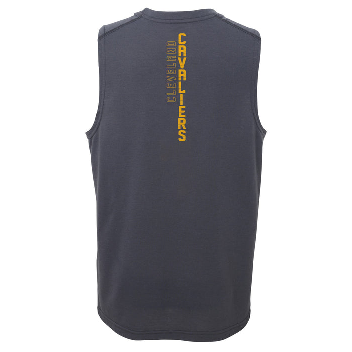 Outerstuff NBA Boys Youth (8-20) Cleveland Cavaliers Ultra Muscle Tank Top, Grey