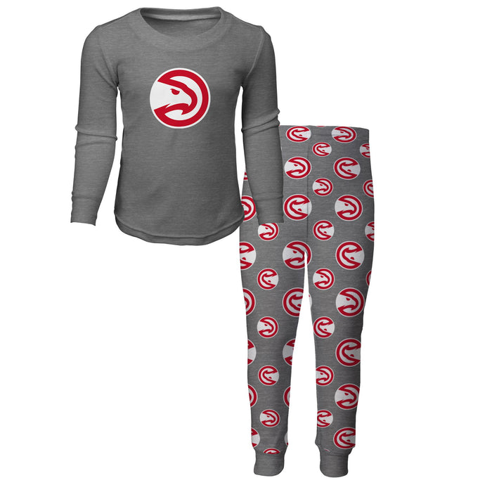 Outerstuff NBA Kids (4-7) Atlanta Hawks Tee & Pant Sleep Set