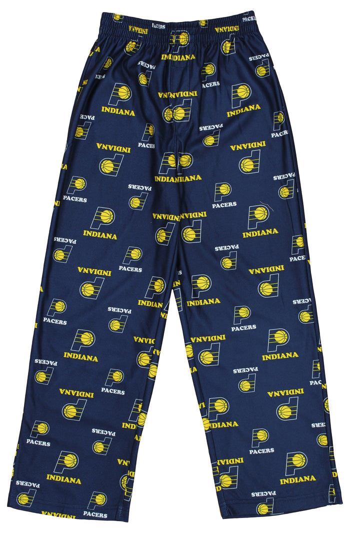 Outerstuff NBA Youth (4-16) Indiana Pacers All-Over Print Lounge Pant, Blue