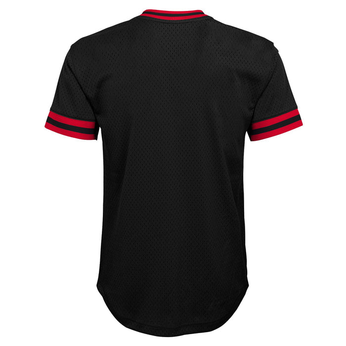 Outerstuff NBA Youth Boys (8-20) Portland Trail Blazers Tackle Twill Mesh Top