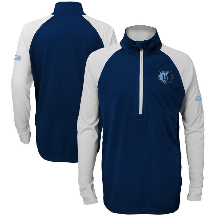 Outerstuff NBA Youth Memphis Grizzlies Destined 1/2 Zip Pullover