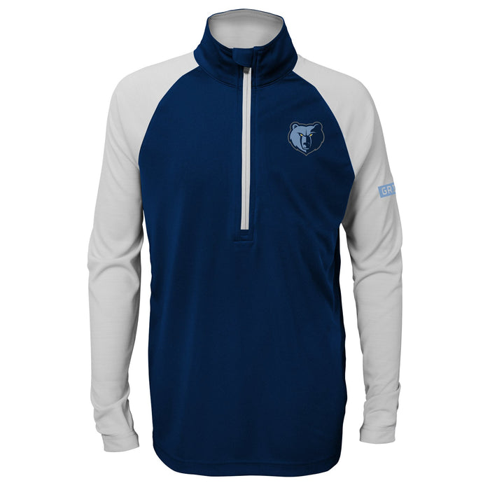 Outerstuff NBA Youth Memphis Grizzlies Destined 1/2 Zip Pullover