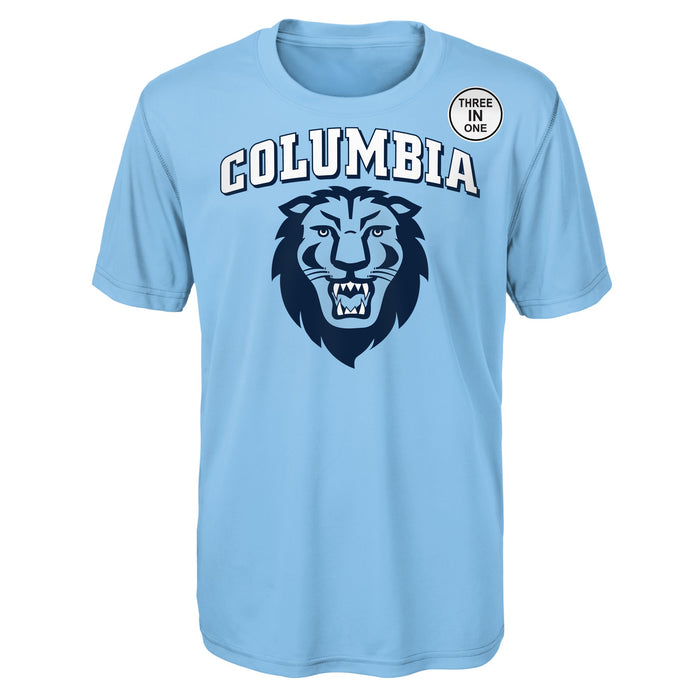 Outerstuff NCAA Kids Columbia Lions For the Love of the Game 3 in 1 Tee Combo