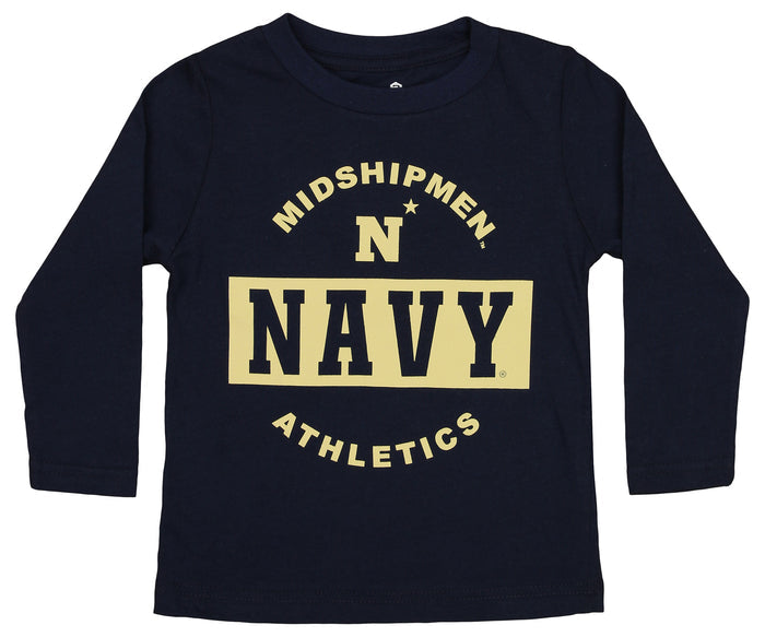 Outerstuff NCAA Toddler Navy Midshipmen Goal Line Stand 3 in 1 Combo Tee