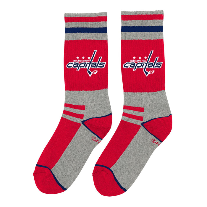 Outerstuff NHL Youth (5-7) Washington Capitals 3-Pack Socks