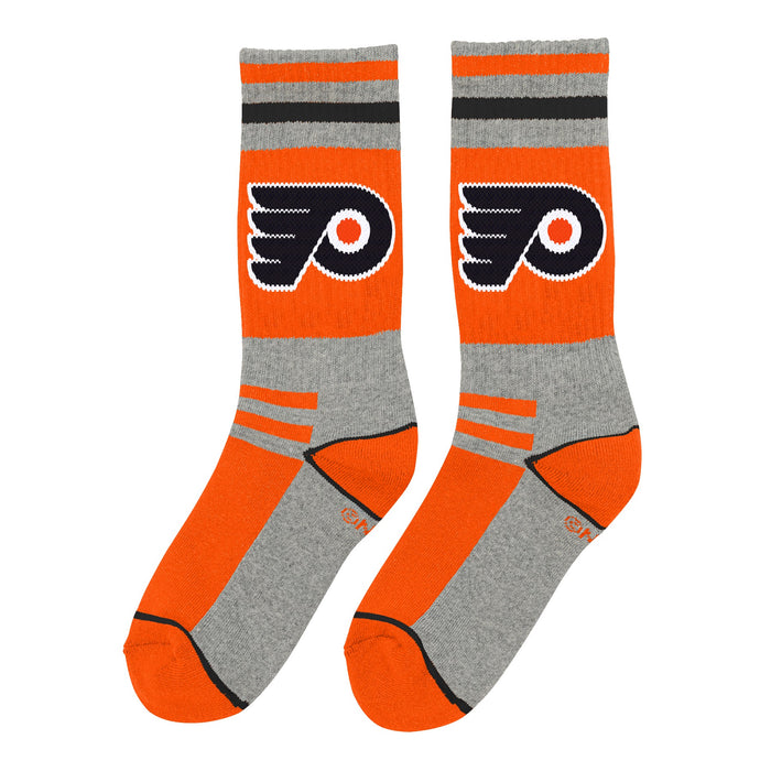 Outerstuff NHL Youth (5Y-7Y) Philadelphia Flyers 3-Pack Socks