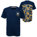 Outerstuff NHL Youth Boys Buffalo Sabres Best-On-Best Sublimated Camo T-Shirt