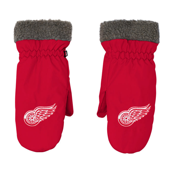 Outerstuff NHL Youth Boys Detroit Red Wings Winter Mittens, One Size
