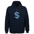 Outerstuff NHL Youth Boys Seattle Kraken Primary Logo Fleee Hoodie
