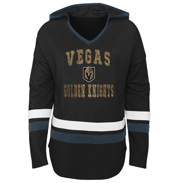 Outerstuff NHL Youth Girls (7-16) Vegas Golden Knights Score & Shine Hoodie