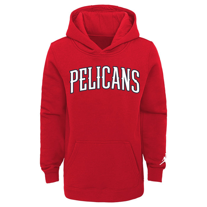 Outerstuff Youth Boys New Orleans Pelicans Statement Essential Pullover Fleece Hoodie