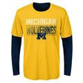 Outerstuff Youth NCAA Michigan Wolverines Performance T-Shirt Combo