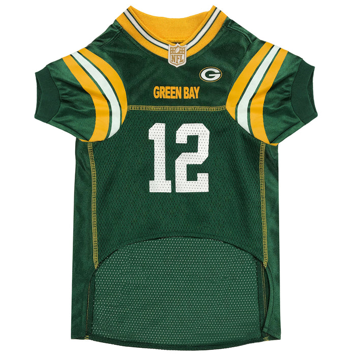 Pets First Dogs & Cats Green Bay Packers Aaron Rodgers #12 Pet Jersey
