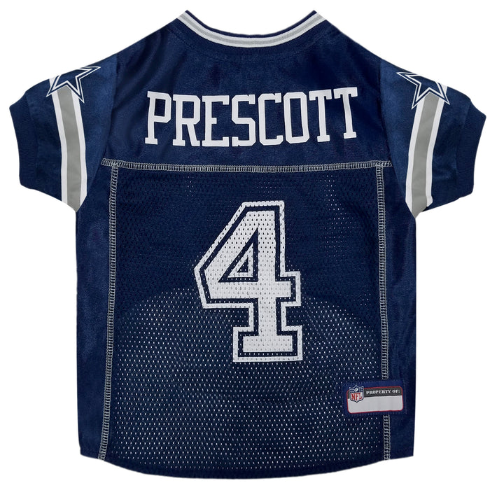 Pets First NFL Dog & Cats Dallas Cowboys Dak Prescott Jersey