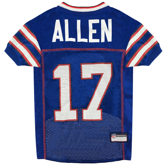 Pets First NFL Dogs & Cats Buffalo Bills Josh Allen #17 Jersey