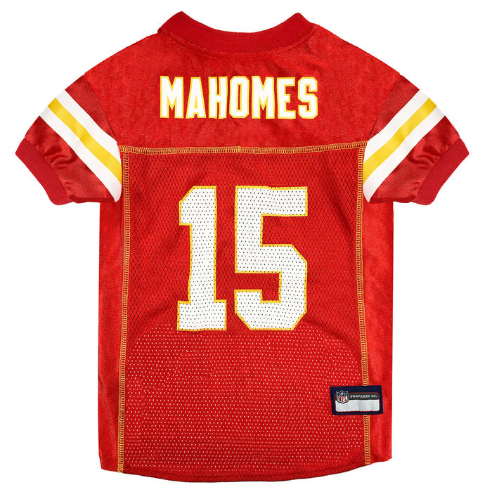 Pets First NFL Dogs & Cats Kansas City Chiefs Patrick Mahomes #15 Jersey