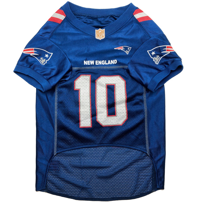 Pets First NFL Dogs & Cats New England Patriots Mac Jones #10 Jersey