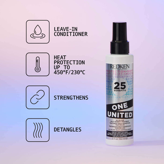 Redken One United  All-In-One Multi-Benefit Treatment, Manageability and Protection 150ml - Additional 2