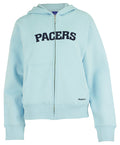 Reebok NBA Women's Junior Girls Indiana Pacers Full Zip Up Glam Hoodie