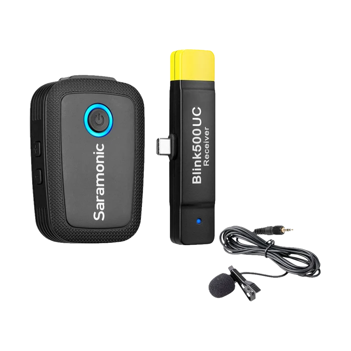Saramonic Blink 500 B5 Digital Wireless Omni Lavalier Microphone System for USB Type-C Devices (2.4 GHz)