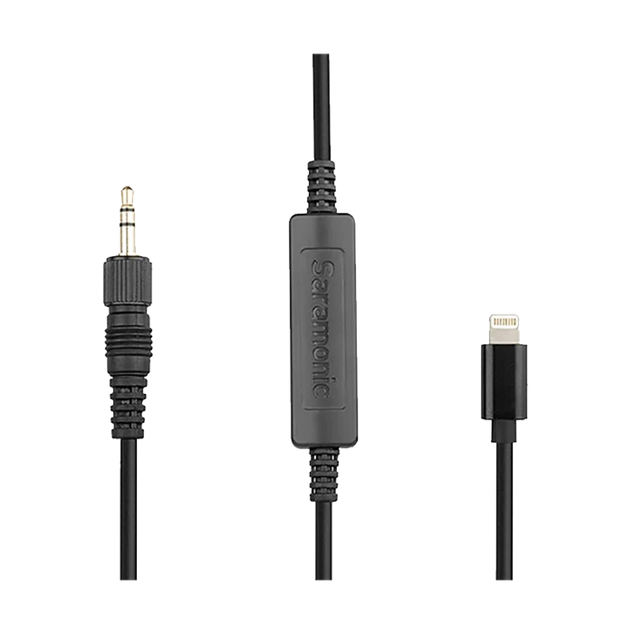 Saramonic LC-C35 Locking 3.5mm Connector to Apple-Certified Lightning Output Cable