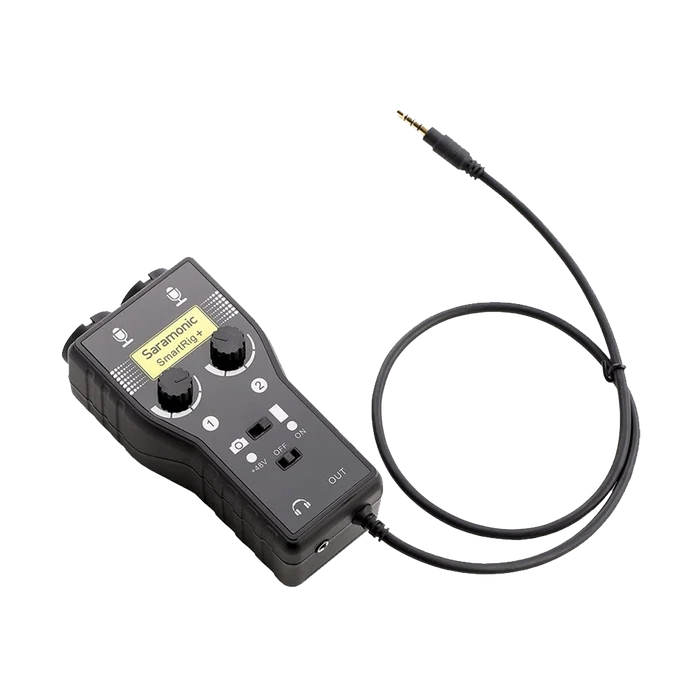 Saramonic SmartRig+ 2-Channel XLR Microphone Audio Mixer