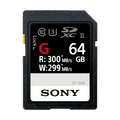 Sony 64GB SF-G UHS-II SDXC 300 MB/s Memory Card